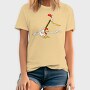 Cartoon Retro Cow and Chicken 4, Tricou Barbati (Unisex)