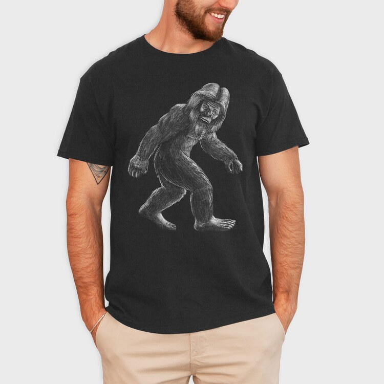 Realistic Big Foot, Tricou Barbati (Unisex)