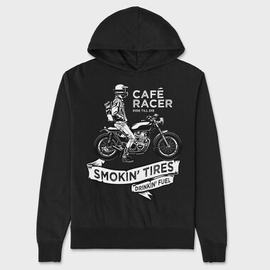 CAFE RACER, Hanorac Oversize Barbati (Unisex)