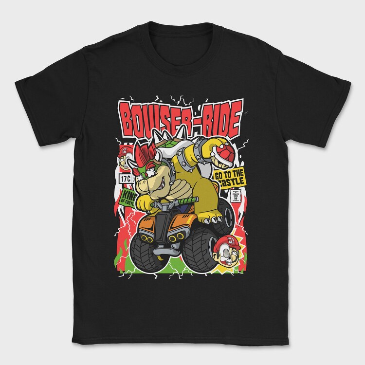 Bowlser Ride, Tricou Barbati (Unisex)