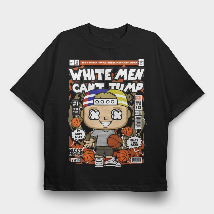 Billy Hoop Dreams, Tricou Oversize Barbati (Unisex)