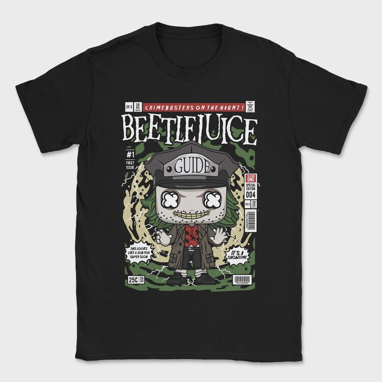 Beetlejuice Guide, Tricou Barbati (Unisex)