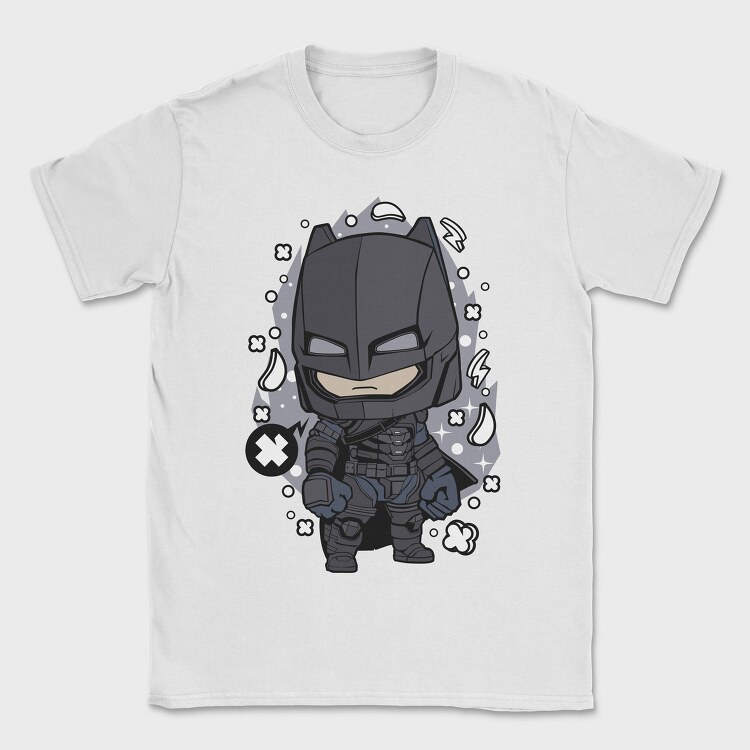 Batman Chibi Storm, Tricou Barbati (Unisex)