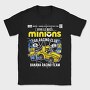 Banana Racing Minions, Tricou Barbati (Unisex)