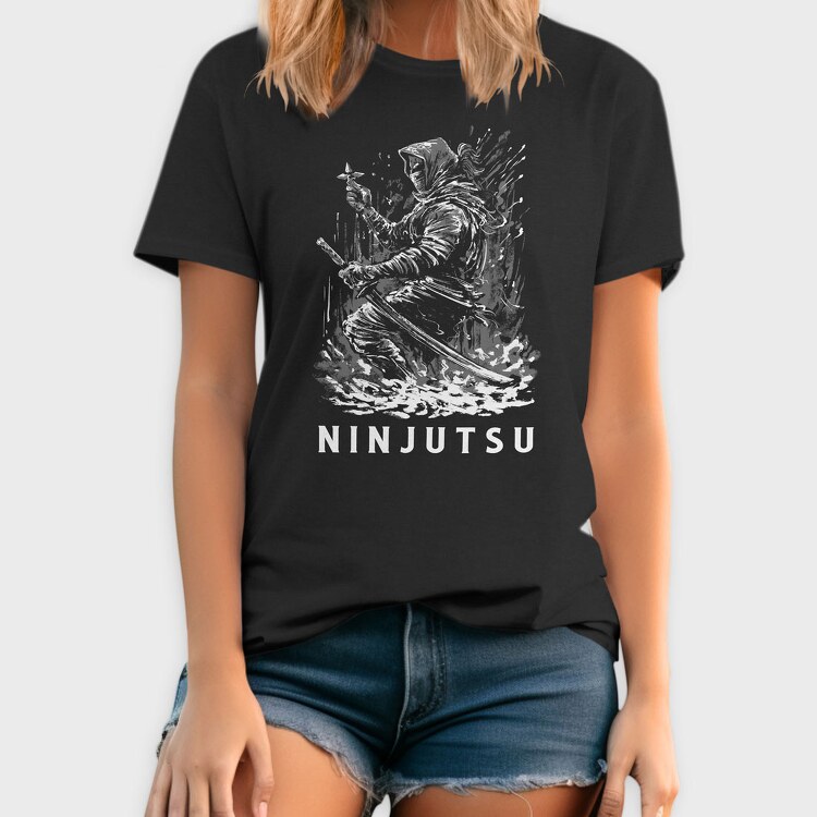 Ninjutsu, Tricou Barbati (Unisex)