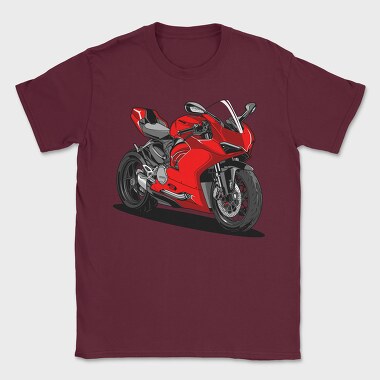 Ducati Panigale V2, Tricou Barbati (Unisex)