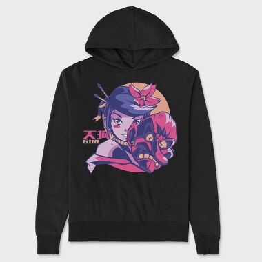Tianhuang Girl, Hanorac Oversize Barbati (Unisex)