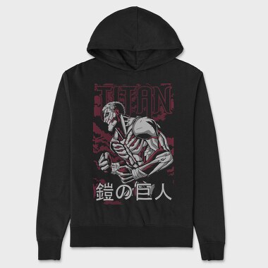 Titans Scream, Hanorac Oversize Barbati (Unisex)