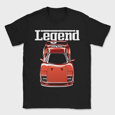 Ferrari F40, Tricou Barbati (Unisex)