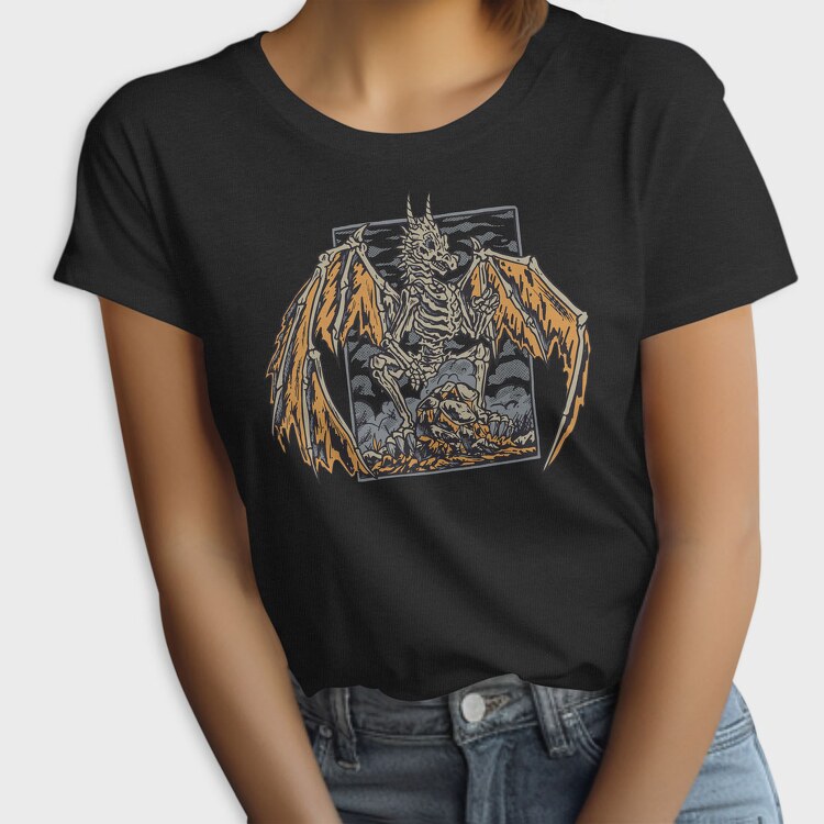 Skeleton Dragon, Tricou Femei
