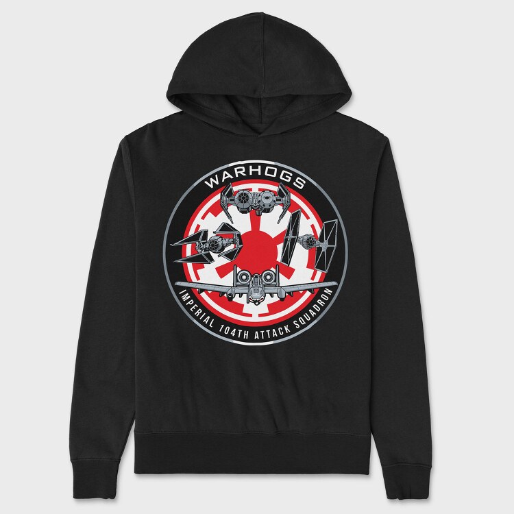 Warhogs Imperial Attack, Hanorac Oversize Barbati (Unisex)