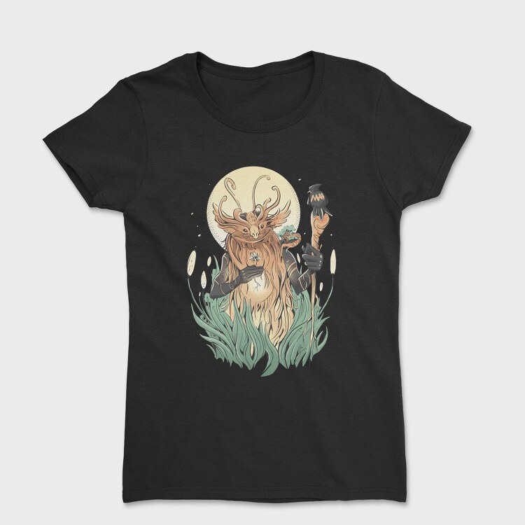 Forest Magic Creature Cottagecore, Tricou Femei