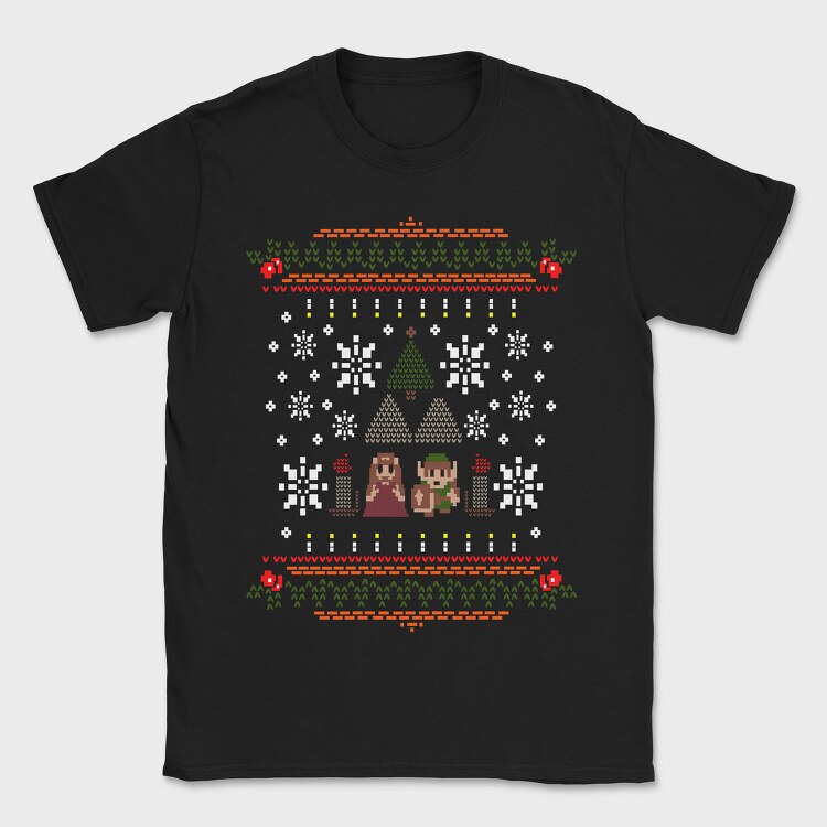 Zelda Holiday Sweater, Tricou Barbati (Unisex)