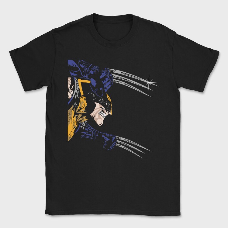 Wolverine Claws Out, Tricou Barbati (Unisex)