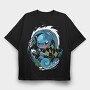 Wave Spirit, Tricou Oversize Barbati (Unisex)