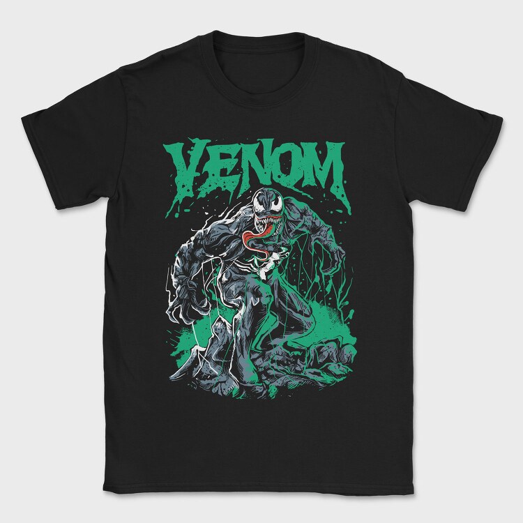 Venomous Splash, Tricou Barbati (Unisex)