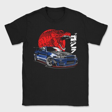 GTR R34, Tricou Barbati (Unisex)