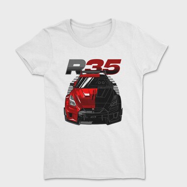 GTR R35 Liberty Walk Silhouette, Tricou Femei