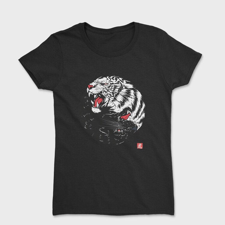 Tiger Roar Yin Yang, Tricou Femei