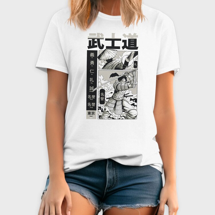 Samurai Bushido 2, Tricou Barbati (Unisex)