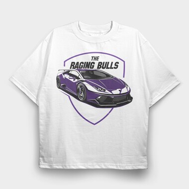 HURACAN, Tricou Oversize Barbati (Unisex)
