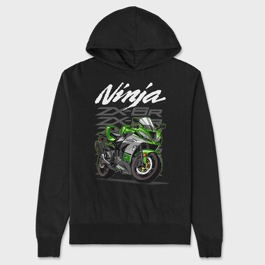 Kawazaki ZX6R, Hanorac Oversize Barbati (Unisex)