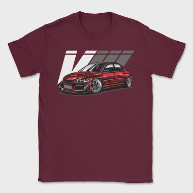 LANCER EVO VIII, Tricou Barbati (Unisex)