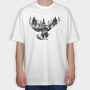 Forest And Flying Eagle, Tricou Oversize Barbati (Unisex)