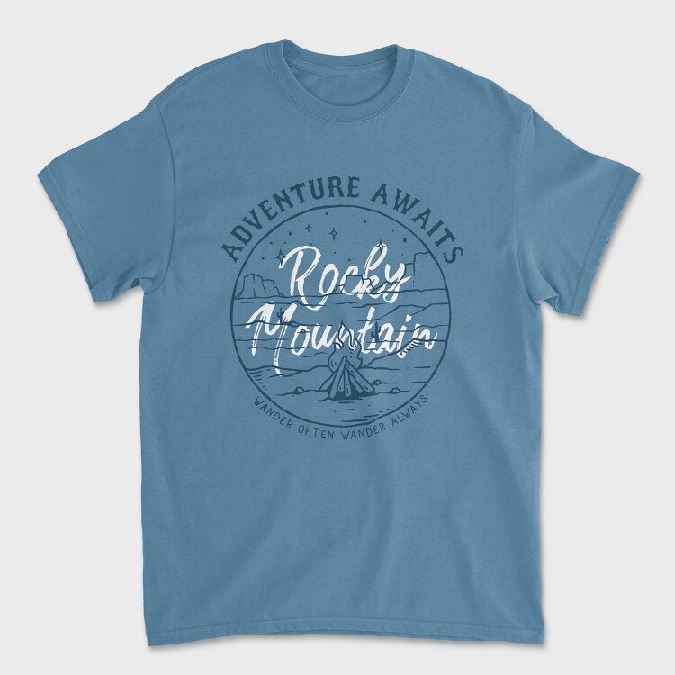 Desert Night, Tricou Barbati (Unisex)