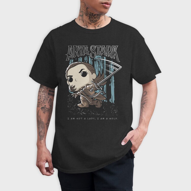 Arya Stark, Tricou Barbati (Unisex)