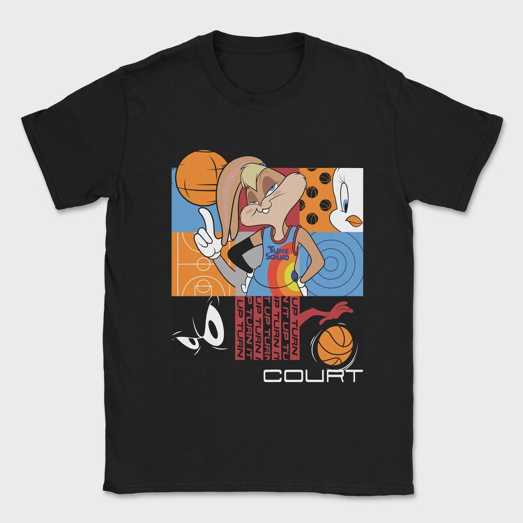 Tune Squad Jam, Tricou Barbati (Unisex)
