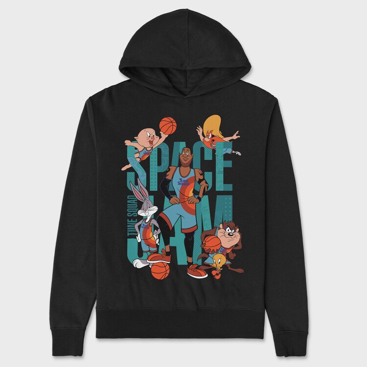 Tune Squad Hoops, Hanorac Oversize Barbati (Unisex)