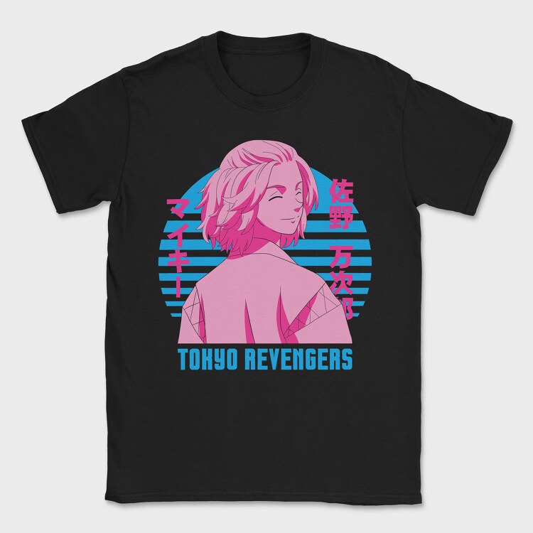 Tokyo Revengers Pink, Tricou Barbati (Unisex)