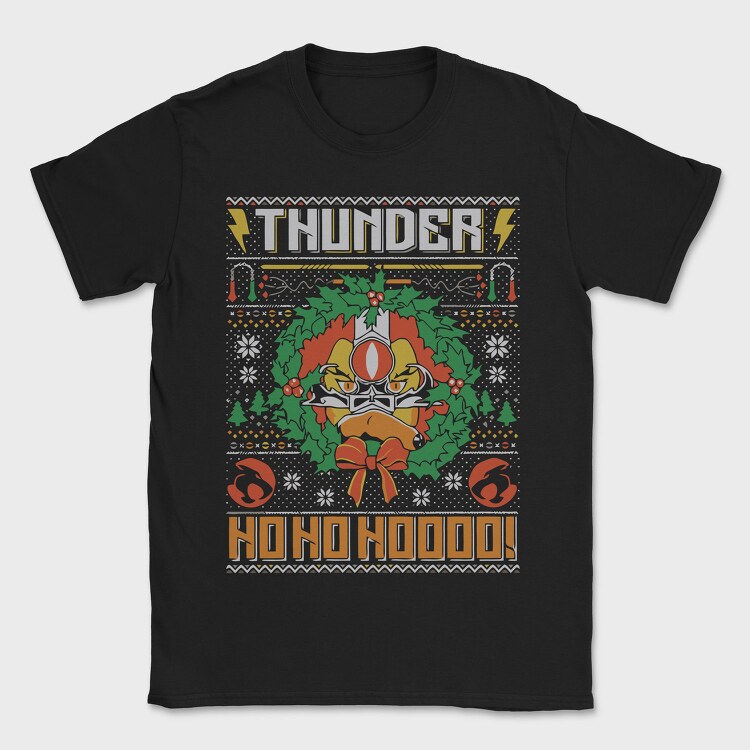 Thunder Ho Ho Ho, Tricou Barbati (Unisex)