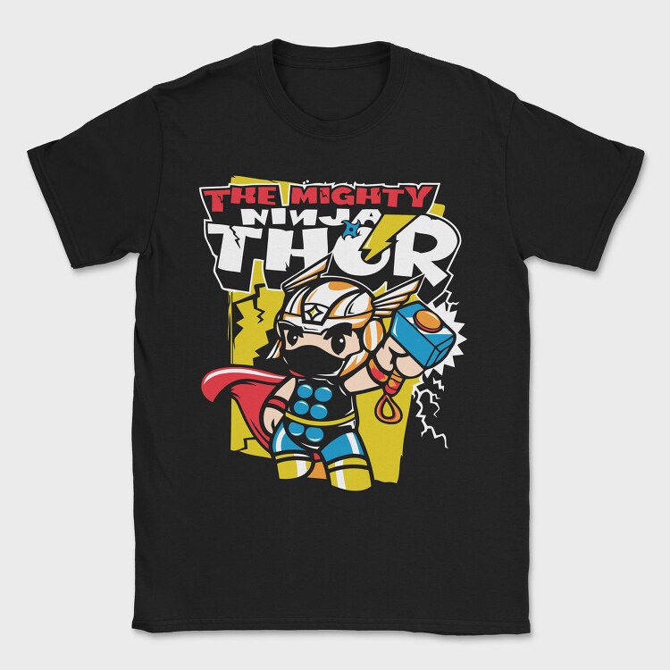The Mighty Thunder Fox, Tricou Barbati (Unisex)