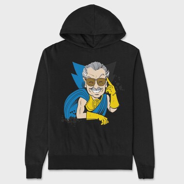 The Man With The Mustache, Hanorac Oversize Barbati (Unisex)