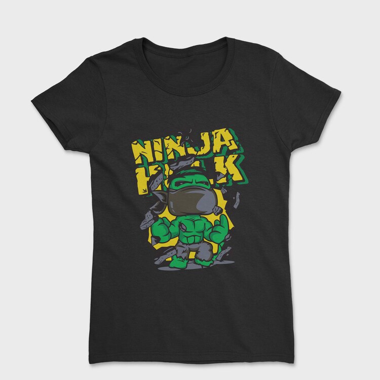 The Incredible Ninja Hulk, Tricou Femei