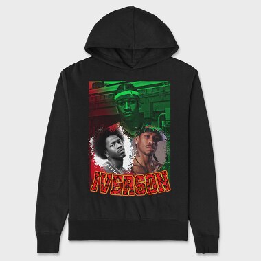 Iverson Nba, Hanorac Oversize Barbati (Unisex)