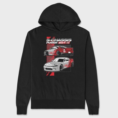 S15 Rocket Bunny, Hanorac Oversize Barbati (Unisex)