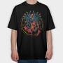 Spiderman Webbed Unity, Tricou Oversize Barbati (Unisex)