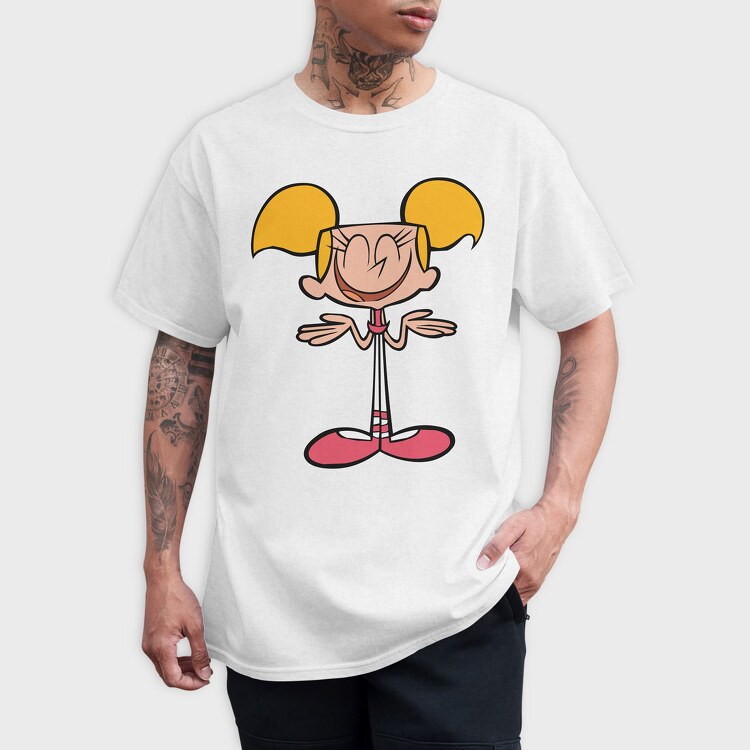Cartoon Retro Dexter Laboratory 6, Tricou Barbati (Unisex)