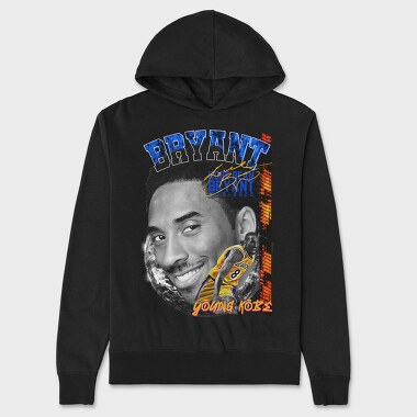 Kobe Bryant Young Kobe, Hanorac Oversize Barbati (Unisex)