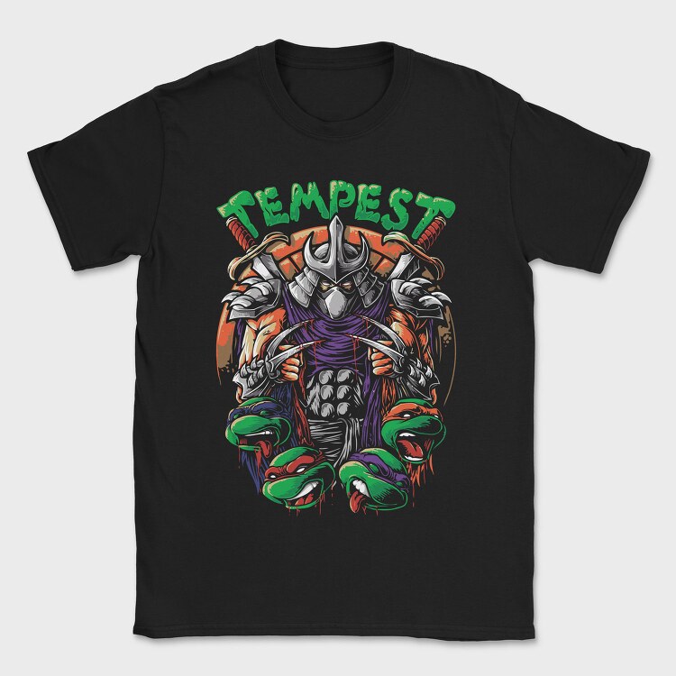 Tempest Skull, Tricou Barbati (Unisex)