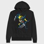 Wolverine Claw Punch, Hanorac Oversize Barbati (Unisex)