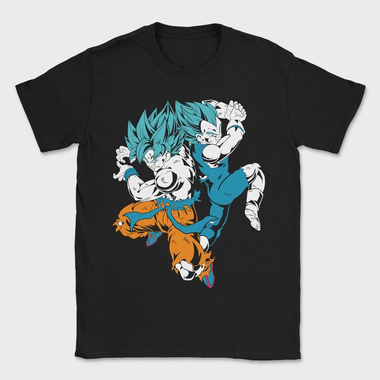 Super Saiyan Burst, Tricou Barbati (Unisex)