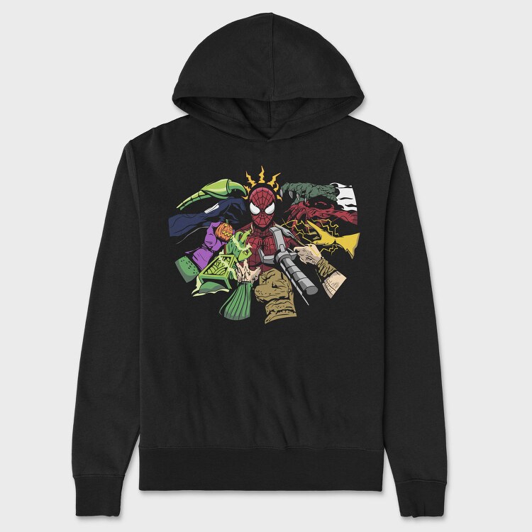 Spidermans Web, Hanorac Oversize Barbati (Unisex)