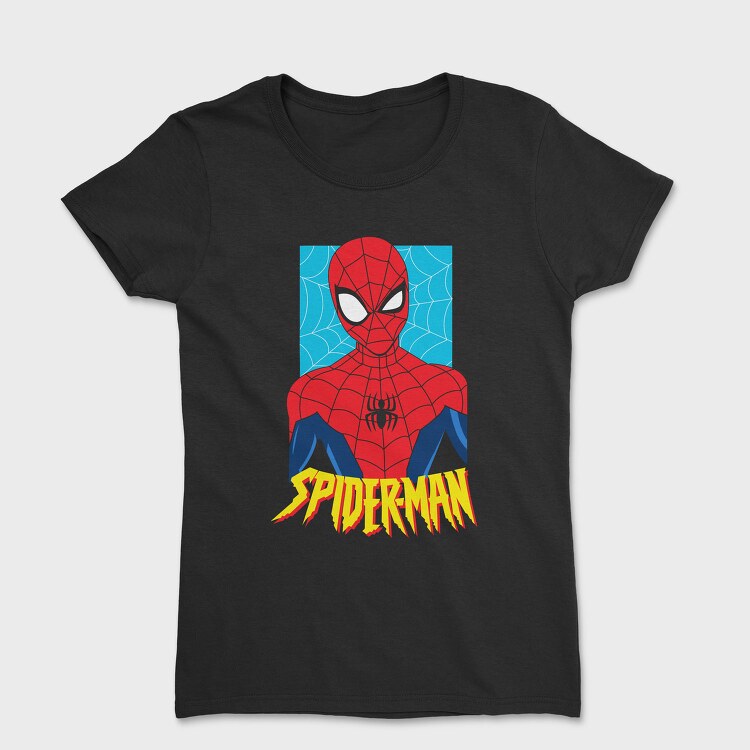 Spiderman Web Crawl 1, Tricou Femei