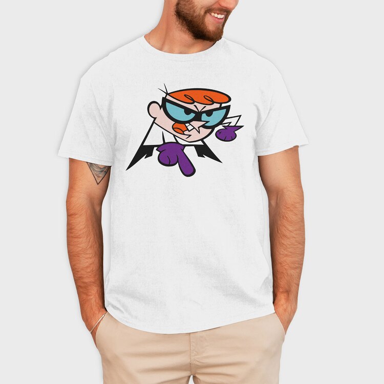 Dexter Laboratory 17, Tricou Barbati (Unisex)