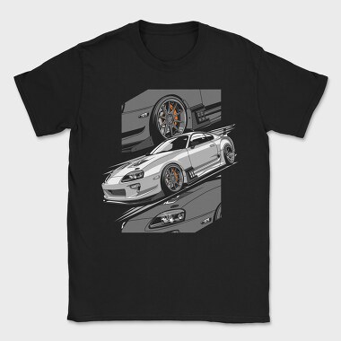 Supra MK4 White, Tricou Barbati (Unisex)