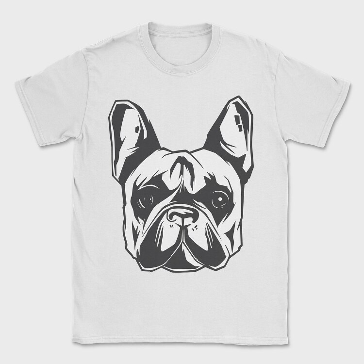 French Bulldog, Tricou Barbati (Unisex)